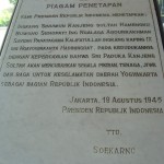 20150130-Yogyakarta, signature indépendance Indonésie en 1945