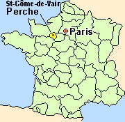 Carte de la France