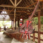 Village Simanindo: barque royale