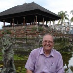 Pascal au palais flottant de Klungkung