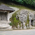 La grotte de l'éléphant à Goa Gajah