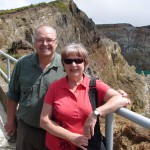 Heureux voyageurs aux lacs du Kelimutu