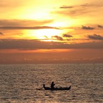 Coucher de soleil sur Bali