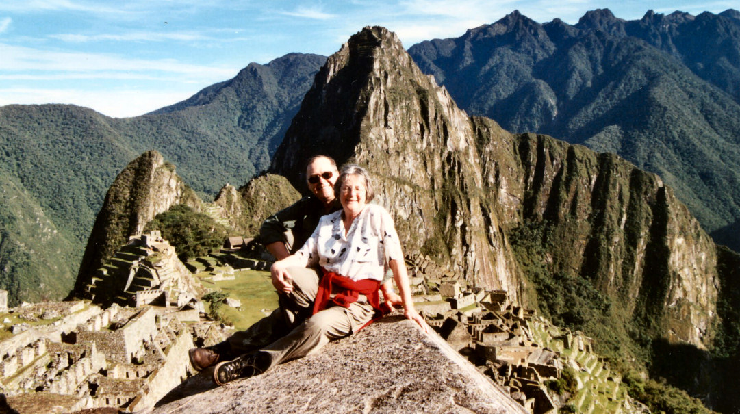 2002 - Pascal & Raymonde au Machu Pichu au Péroue